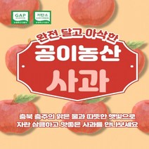 충주사과 고당도 부사 사과 산지수확 5kg 농장직배송 GAP인증 새콤달콤