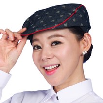 웰컴가운 CA75 카페모자 유니폼 푸드코트 베이커리 체인점 단체, CA75_흰색
