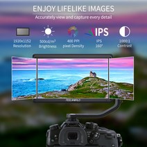 휴대용모니터 포터블 보조 Feelworld fw568 v2 5.5 인치 3d lut 용, 없음