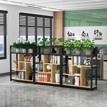 북유럽 철제 원목 수납장 낮은 파티션 사무실 카페 원룸 공간분리 셀프 인테리어가벽 만들기, 100X29X110cm 블랙 블랙