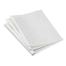[바인도매틱] 국내생산 열제본표지 화이트 2mm~15mm, 15mm / 20장