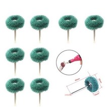 임팩드릴 충전 전동 미니조각기 다용도 소형 새로운 50pcs 미니 드릴 연마 브러시 235, green+15pcs