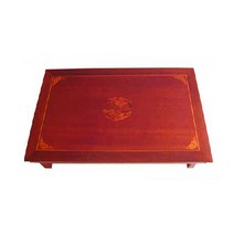 [예드림]국산원목/남원전통공예 상감교자상 6~8인(120 x 80) (누비상커버포함), 단품