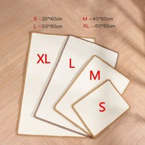 고양이 스크래처 시살 매트 스크래칭 포스트 스크래치 손톱 깎기 나무 탑 장난감 가구 보호대, 30x40cm, CHINA, White