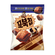 대용량 오리온 꼬북칩 초코츄러스 지퍼백 296g 2개