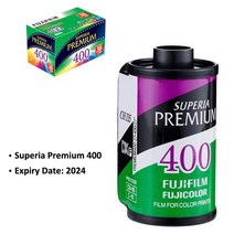 135 포맷 카메라 용 후지 슈퍼 아 프리미엄 400 컬러 35mm 필름 36 노출 후지필름 (엑스트라 업그레이드)-만료일: 2024, CHINA_1 Roll