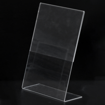 A5 A4 아크릴 꽂이 테이블 메뉴판 안내판 (투명L자)
