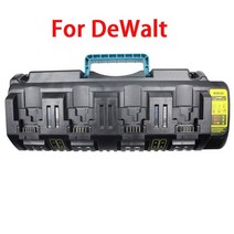 디월트충전기 호환 밀워키 14.4V 18V 20V DC18SF DCB104 BS1418 M18 BL1830 AL1860 Bosch Makita 용 4 포, 02 For DeWalt_02 EU