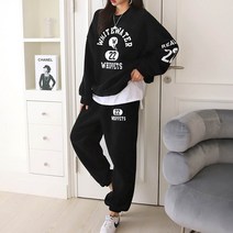 젤리티샵 BH 후리스 리얼 기모 트레이닝세트 66~99 빅사이즈 여성