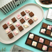 발렌타인데이 초콜릿 만들기 벚꽃초콜릿 DIY 세트