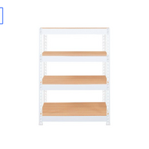 스피드랙 V2 4단 선반 700 x 400 x 1500 mm, 화이트(앵글)