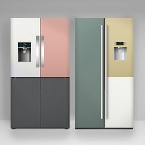냉장고 셀프 리폼 시공 단색 시트지 인테리어필름, 20. 퀸하우징 레드 와인 SQ320(10cm)