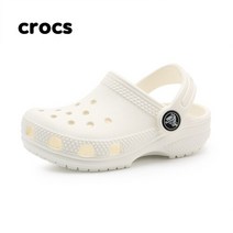 크록스 크록스 키즈 클래식 클로그 T 화이트 (206990-100)