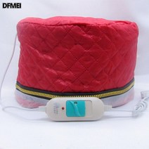 가정용 히팅캡 헤어팩 증발캡 스팀오일캡 여염색 헤어케어 헤어케어 헤어케어, 프로모션[빨간색셋째기어난방모자], 대형[미용실파마사이즈너무]