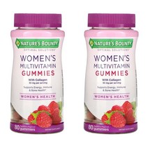 네이쳐스바운티 우먼스 멀티비타민 구미 라즈베리, 80개입, 2개