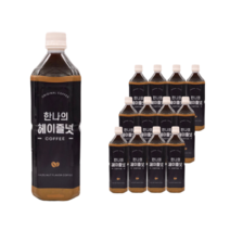 평중 한나의 헤이즐넛 1L 12개 유통기한 임박상품 가성비커피 대용량 카페커피 편의점커피