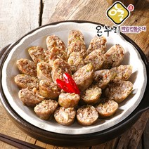 백암전통순대 옛날 찹쌀 순대 시장맛 분식 2kg 담백한 간식 안주 냉동보관