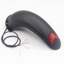 전동 킥보드 Q8 전동 스쿠터 펜더 미등 날개 리어 머드 가드 지원 보호 10 인치 Kugoo M4 킥, 01 A