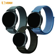 시계줄 밴드 벨크로 VERDI 워치 스트랩 전세대 찍찍이 액티브2 루프 3 갤럭시 교체 스포츠 4, 22mm_블랙