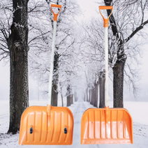 매직크린 바퀴넉가래 제설작업 재설장비 대형 눈삽 스노우불도저 제설용삽 플라스틱삽, 단품