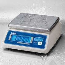 카스 SW-2W 방수저울 SW2-3CW 수산시장 식당 수산식품 LCD 충전식 3kg, SW2-6CW