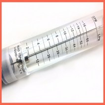 리지드 관로탐지기 정화조 LZM-25G 유량계 2-16gpm (12-60lpm) 파이프 라인 물/공기 아크릴 rotameter 유도 zm25g 도구
