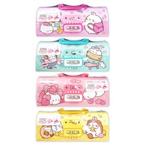 몰랑 더블시크릿 돔 지함 필통, 민트