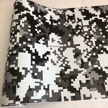 자동차 랩핑 스티커 도색 랩핑지 카본 시트지 핫 디지털 인쇄 카모 비닐 필름 포장 바이크 오토바이 스쿠터 랩 스타일링 호일 픽셀 위장, [03] No 3, [07] 50cm x 300cm
