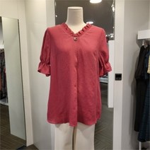 올리비아로렌 SH02 자수 스모킹블라우스 VOCNSYM4431