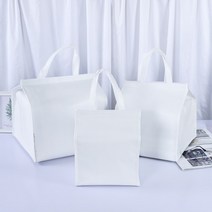 케이크 보냉백 보냉가방 피크닉 보온보냉가방 당일발송, 화이트(무광택)