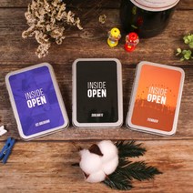 갓샵 INSIDE OPEN 아이스브레이킹 질문카드 게임, 파랑-아이스브레이킹