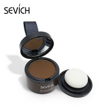흑채 남자 바르는 염색약 여성 흑체 빗는 발모제 새치 커버 스틱 쿠션 흰머리 세비치 헤어 플러피 파우더 인스턴트 블랙 블론드 루트 업 헤어 컨실러 래그 페인트 리페어 필 인, 갈색