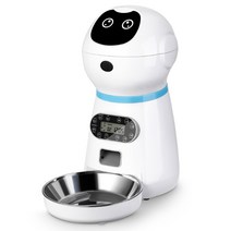 강아지 고양이 밥그릇애완 동물 피더 고양이 및 강아지용 자동 슬로우 디스펜서 일정 시간 음식 공급량, 04 3.5L feeder