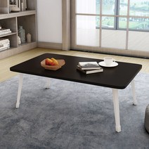 일인밥상 1인용 접이식 낮은야외테이블 혼술상 피크닉, 코끼리 다리 화이트 60x40x27