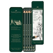 [파버카스텔]점보9000연필세트 5본 119305, [6466870]5본