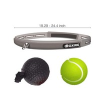 boxing ball on string 스포츠 속도 반응 mma 싸움 훈련 가라테 무에타이 실리콘 헤드 밴드 운동 장비, 블랙 그린