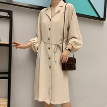 베이직 오피스룩 긴팔 롱 원피스 8