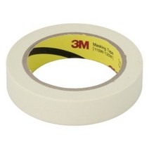 INVEN*3M 종이 마스킹 테이프 아이보리 (12 15 25 50mm)보수 diy 페인트, 마스킹 25