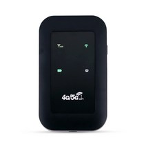 lte 라우터 와이파이 공유기 무선 휴대용 자동차 모바일 광대역 네트워크 포켓 무선, 검은색