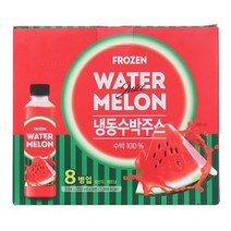 냉동 수박주스 330ml x 8입 2.64L, 아이스박스 포장