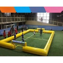 에어바운스 골대 드론 경기장 울타리 야외 운동회 행사, 20x10x0.6m+축구장B