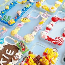 DIY 데코덴 폰꾸 파츠 폰케이스만들기 핸드폰 꾸미기 재료, 26.초코 먼지괴물