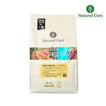 코스트코 네츄럴코어 치킨 연어 강아지사료 7kg 500g 소포장 14봉 201433