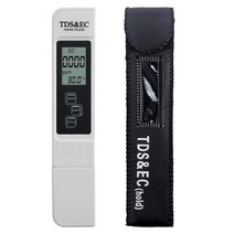 수질검사기 pH 미터 테스터 tds 미터 디지털 테스터 0-9990ppm 측정 물 순도 온도 분석 도구 도구, 흰색 펜