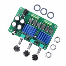 DollaTek TPA3116D2 고출력 디지털 파워 앰프 보드 2.1 채널 홈메이드 스피커