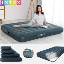 에어매트 인텍스듀라빔 INTEX 침대 텐트매트 공기 배드 캠핑매트 베드, 더블