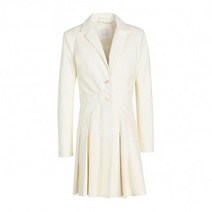 8 by YOOX 가죽 BLAZER PLEATED 스커트 SHORT DRESS 15212793OJ163283