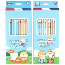 1+1 뭉스프렌즈 연필세트B 8자루, 7개