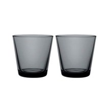 이딸라 고블렛 Iittala Kartio 1026780 Drinking Glasses 21 cl Set of 2 Grey126471