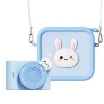 어린이생일선물 어린이카메라 토이디카 귀여운카메라 키즈디카 셀카 취미 5월5일 핑크, 토끼